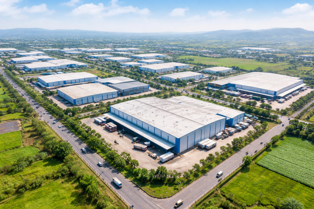 Industrial Land for Lease in Chakan & Shikrapur