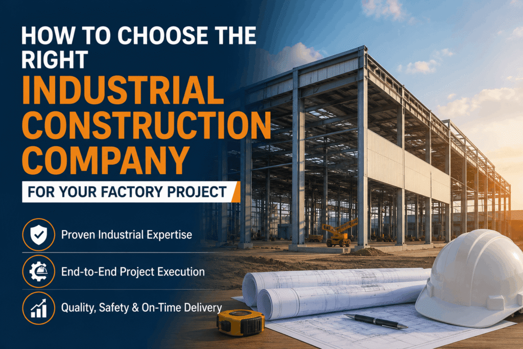 industrial constuction company in pune