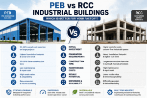 peb vs rcc building