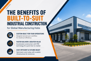The Benefits of Built-to-Suit Industrial Construction for Global Manufacturing Hubs