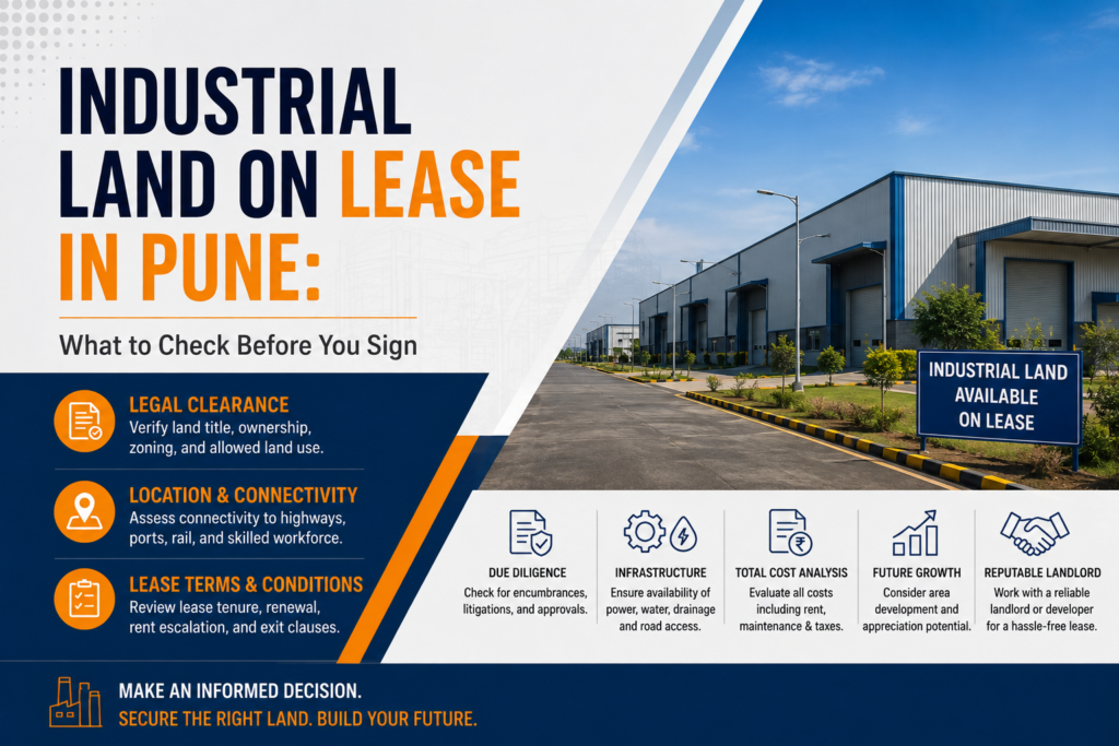 Industrial Land Leasing Guide in Pune