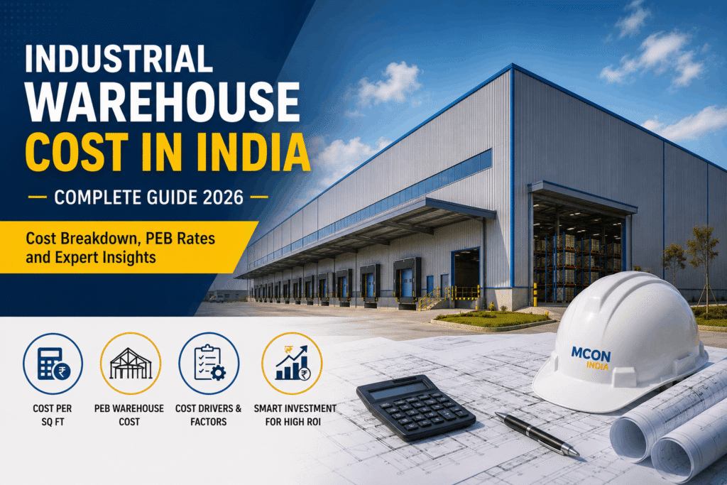 Industrial warehouse construction cost